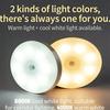 Motion Sensor Light USB Night Light With Switch Rechargeable Inductor Lights For Kitchen Stairs Hallway Closet Bedroom