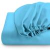 Deep Pocket Bed Fitted Sheet With Elastic Band 100% Waterproof Bedding Portector Mattress Topper Cover No Pillowcase