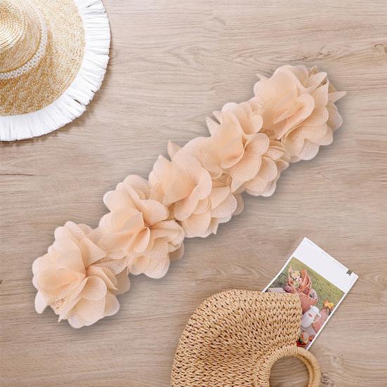 Baby Headband Elastic Skin-touch Comfortable Soft Princess Style Gift Fabric Newborn Infant Hair Band Girls Headwear Hair Accessories