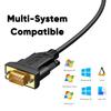 CableCreation USB в RS232 PL2303 USB в RS232 DB9 Серийный адаптер Совместимый с ОС Windows Адаптер, 3 шт., Чипсет, Позолоченный 2.0 (мужчина) (мужчина)