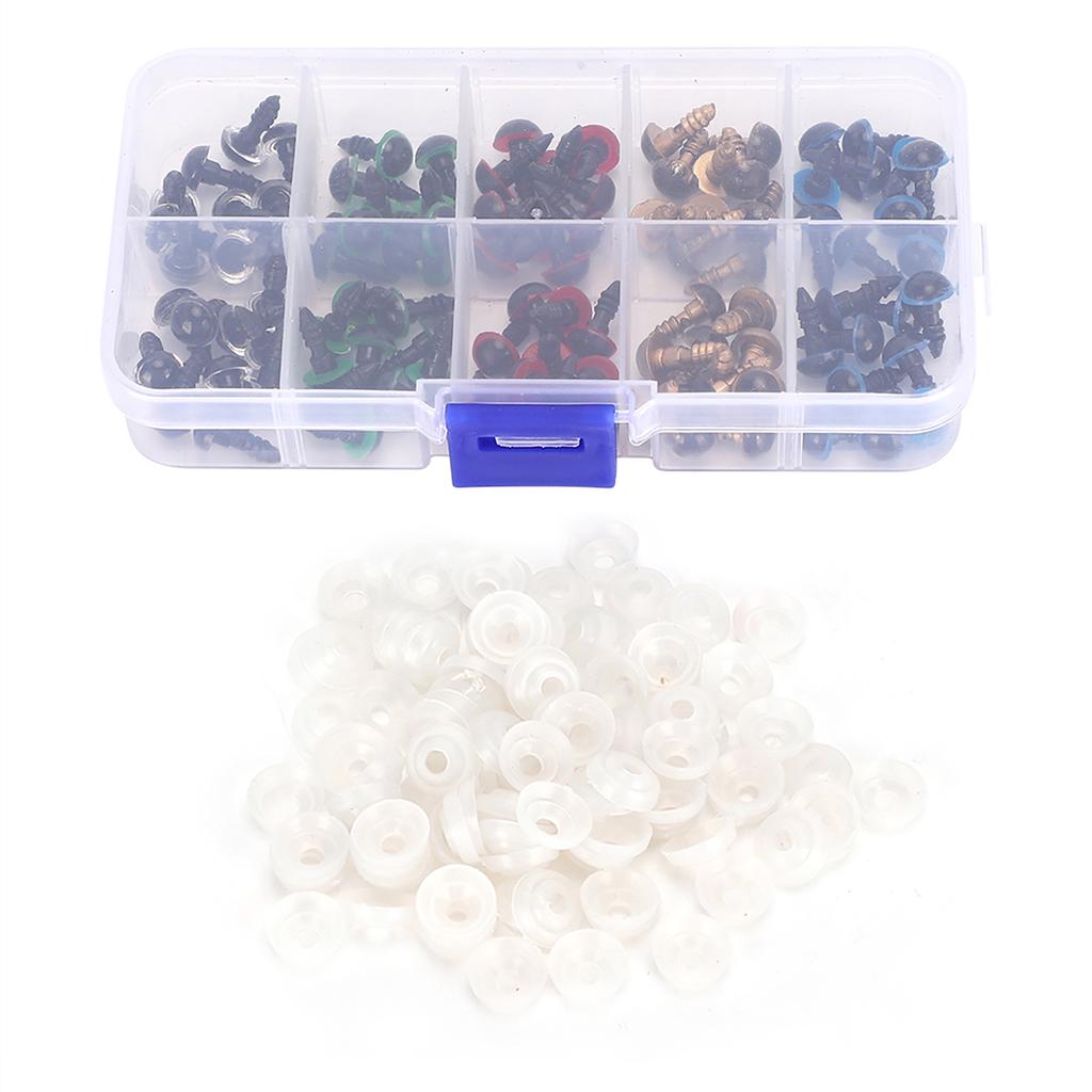 Кукольные глаза Пластиковые Поделочные Цветные Сделай сам Детские Плюшевый мишка Плюшевая игрушка-животное Аксессуары