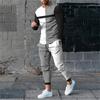 Fashion Men's Clothing Sets 3D Print Men Tracksuit 2 Piece Men Sets Long Sleeve T-Shirts + Sweatpants Set Men's Trousers Clothes