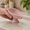Мыльница с дренажем, самоочищающаяся подставка, 3D-печатный держатель, многофункциональный органайзер для раковины с гладкой кривизной для душа, ванной комнаты, кухни, современный держатель