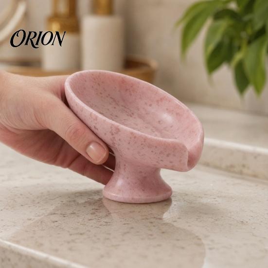 Мыльница с дренажем, самоочищающаяся подставка, 3D-печатный держатель, многофункциональный органайзер для раковины с гладкой кривизной для душа, ванной комнаты, кухни, современный держатель