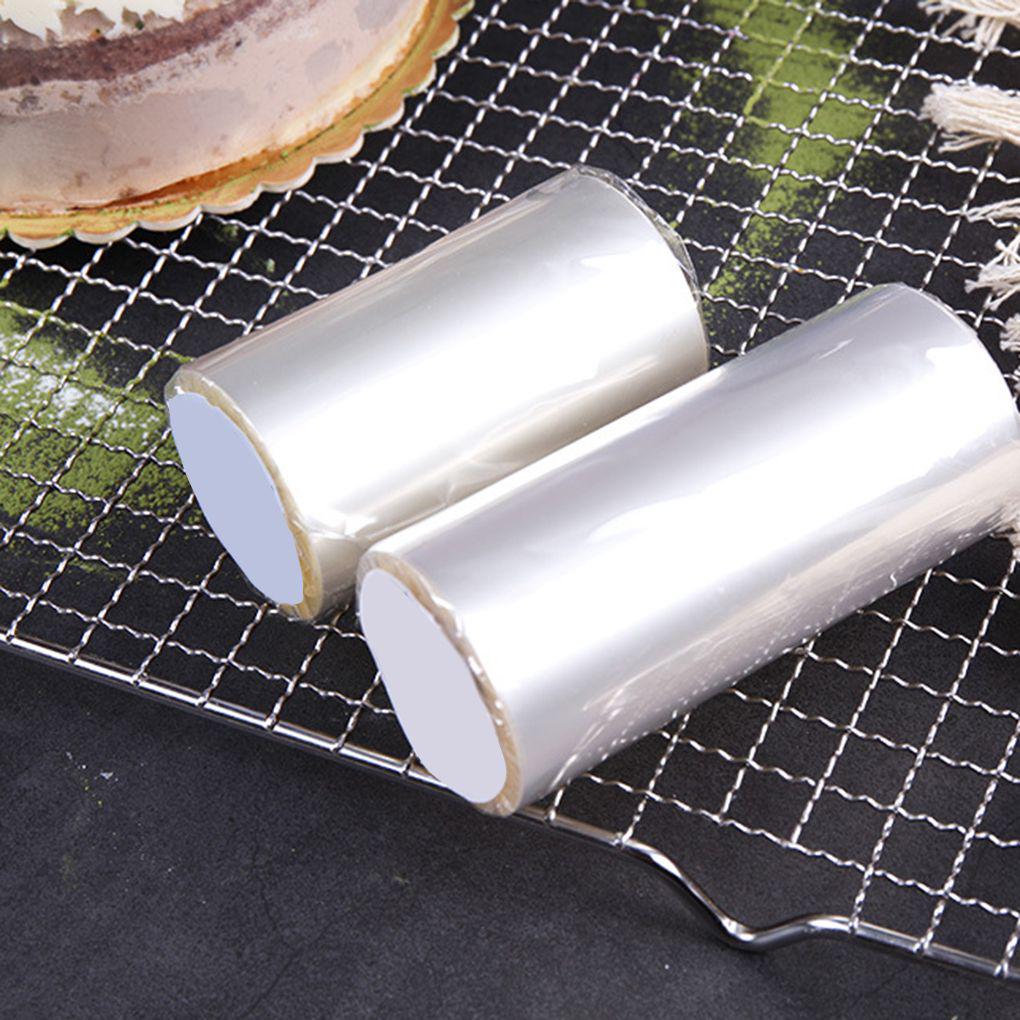 Прозрачный прозрачный мусс, окружающий край, оберточная лента, выпечка, воротник, рулет, сделай сам