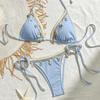 2025 Women’s High-End Tie-Up Sexy Bikini Swimsuit - New Style Two-Piece