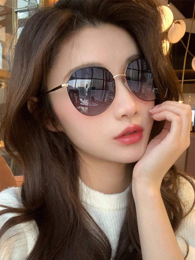 Женские солнцезащитные очки, Поляризованная защита от солнца, Ультрафиолетовые солнцезащитные очки, Летом для большого лица и худеньких, Для вождения