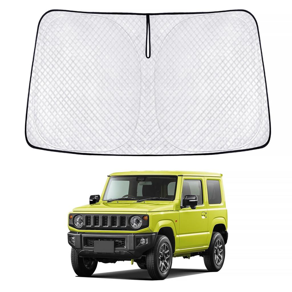 Новый Jimny Совместим с серией JIMNY JB04 Лобовое стекло Автомобильная шторка от солнца УФ-защита Автомобильная приватность Запчасть на заказ JB64/JB74 Солнцезащитный козырек, Автомобили, Шторка от солнца, Тень, Занавеска,