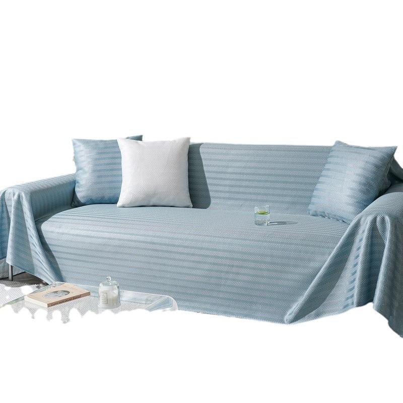 Ледяной шелк, диванное полотенце, чехол для дивана, летняя подушка для дивана, летние подушки для сидений, летний коврик, противоскользящая ткань