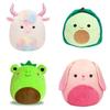 Плюшевая игрушка Squishmallows Кот-Акула Кролик С наполнителем из ПП хлопка Для детей и коллекционеров