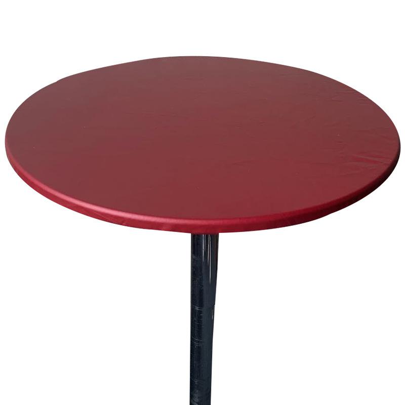 6 цветов, круглые 60-130 см, эластичная скатерть, защитная крышка для стола, водонепроницаемая