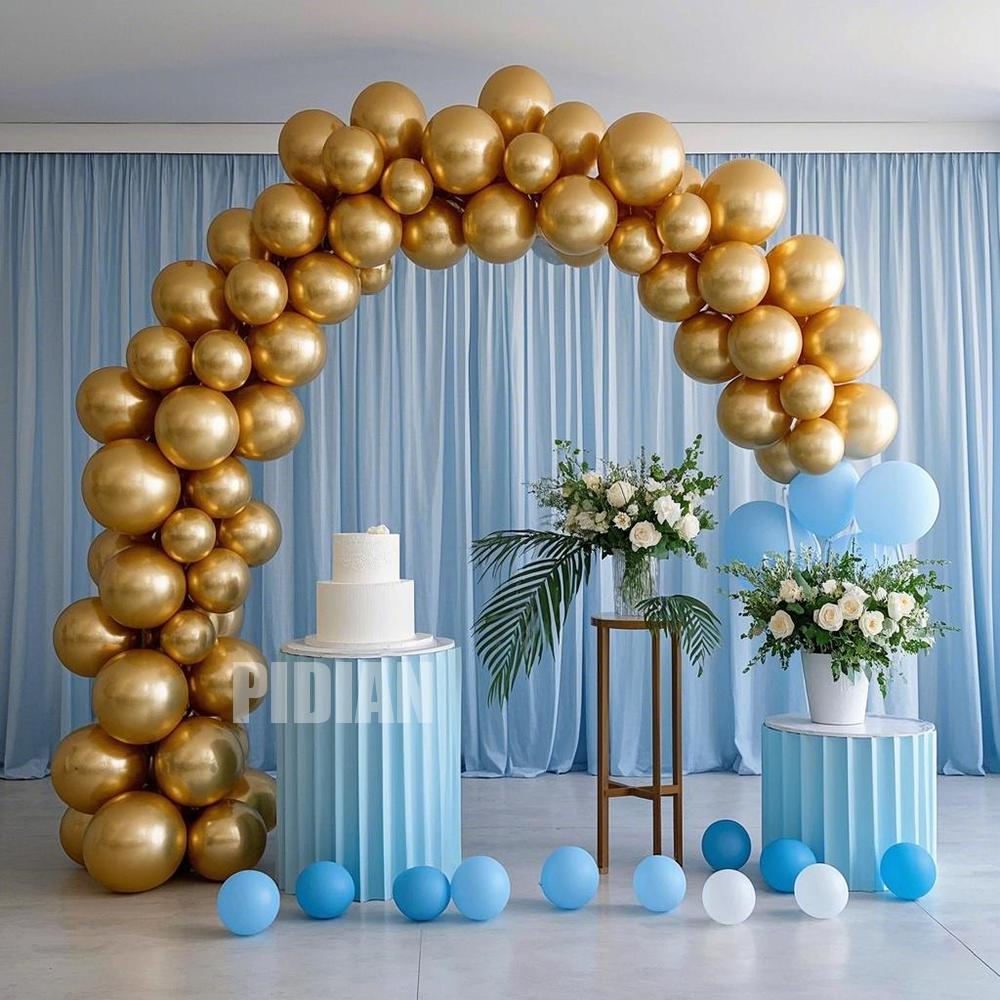 5-18 дюймов Металлик Латексные Шары Для Детского Праздника Globos Свадьба День Рождения Оформление Места Праздника Globosfestival Арка Расположение Игрушки