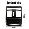 Carbon Fiber Reading Light Cover Trim FOR 2010- 2024 2025 Dodge Challenger