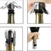 Stainless Steel Champagne Bottle Stopper,sealer,cork,saver