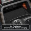For Ford Ranger Center Console Wireless Charging Silicone Non-slip Protective Pad Interior Modification Accessories