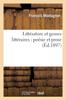 Книга Litterature Et Genres Litteraires: Poesie Et Prose