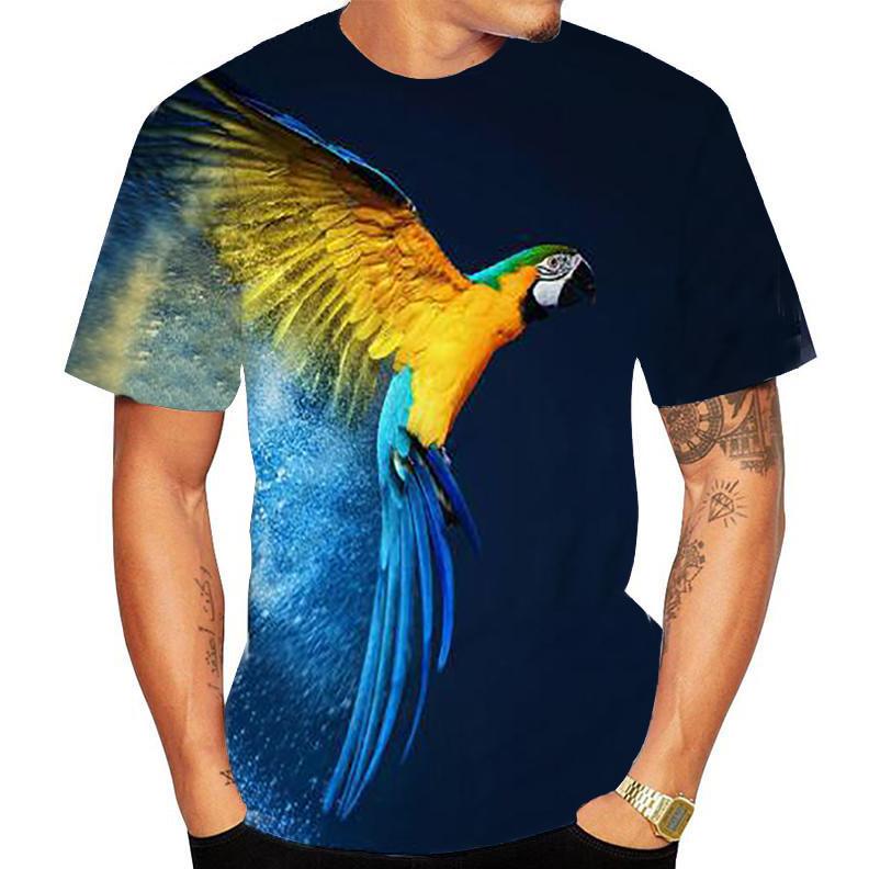 Dragon Animal 3D Print T Shirt Spring Summer Tee Women Men Clothing Plus Size O Neck Short Sleeve Loose Tops Breathable Couples Shirts