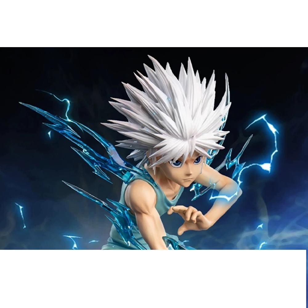 19CM Anime Hunters Figures Gon Freecss Killua Zoldyck Figurine Collectible Model Toys Zoldyck Action Figures Dolls Birthday Gift