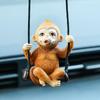 Качающаяся собака зеркало заднего вида подвесная обезьяна зеркало заднего вида украшение на окно автомобиля подвеска для домашнего творчества