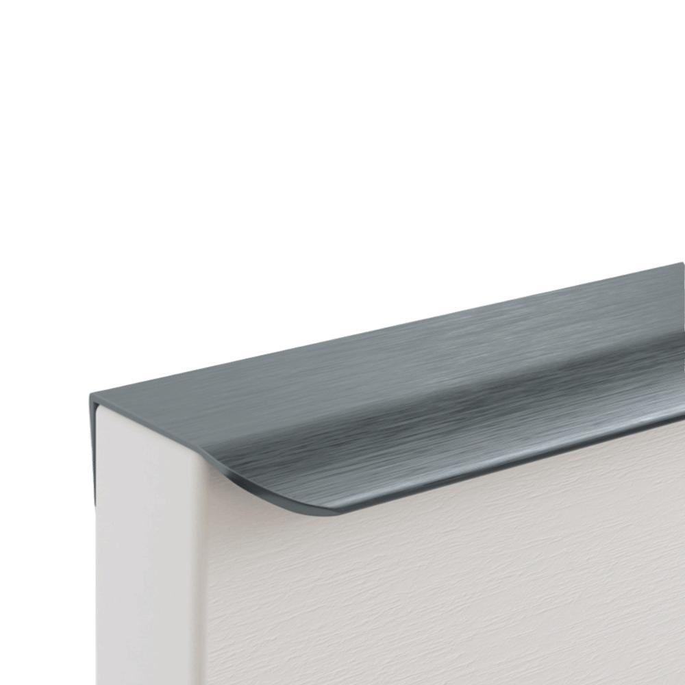 Aluminum Zinc Zinc Alloy nvisible Cabinet Handles Arc Design Cabinet Arc Design  Kitchen Cabinet