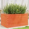 VidaXL Planter Wax Brown 90x60x45.5 Cm Solid Pine Wood, Outdoor Planter, Flower Box, Plant Box, 847280