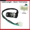 Pack of 1 For GY6 125 Motorcycle Scooter Security 5 Wires Ignition Switch Lock