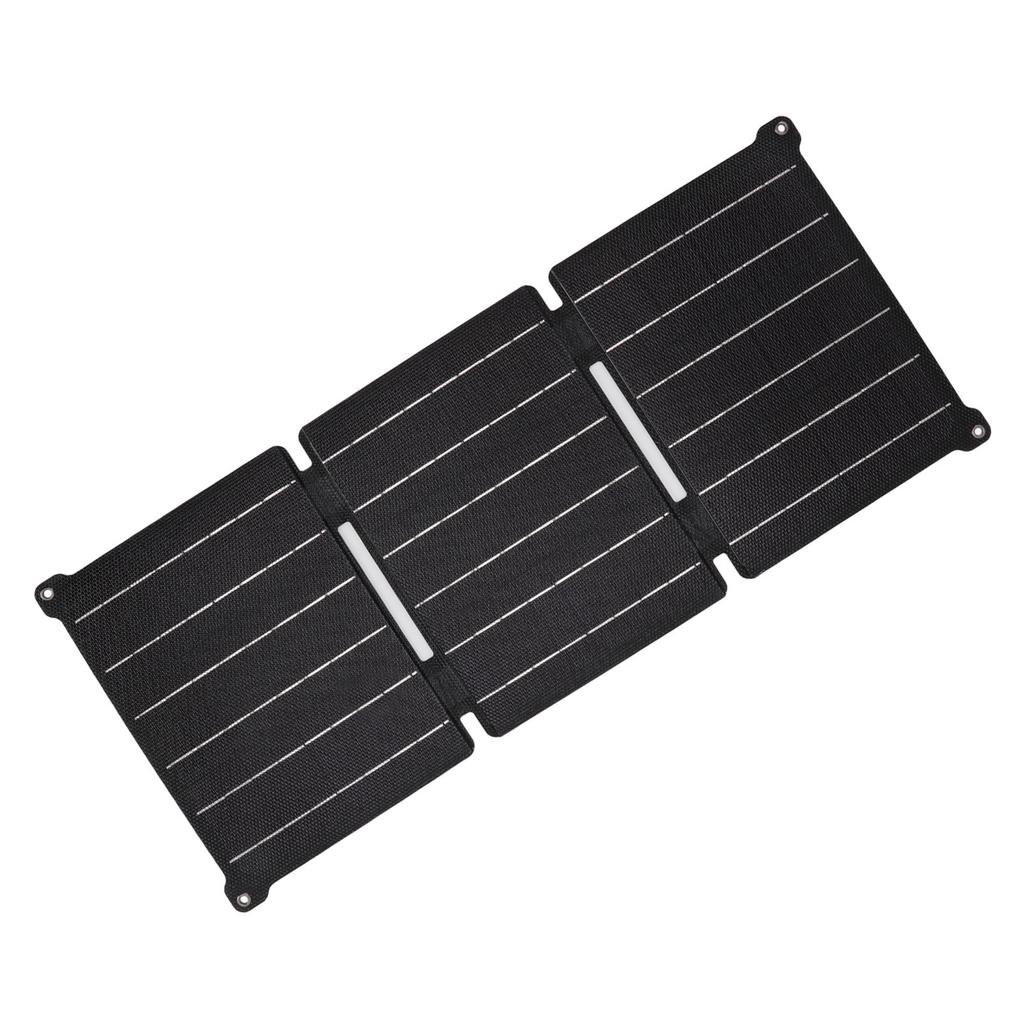 21W Foldable Solar Panel IPX6 Waterproof USB DC Output Portable Solar Cell Charger for Phone Mobile