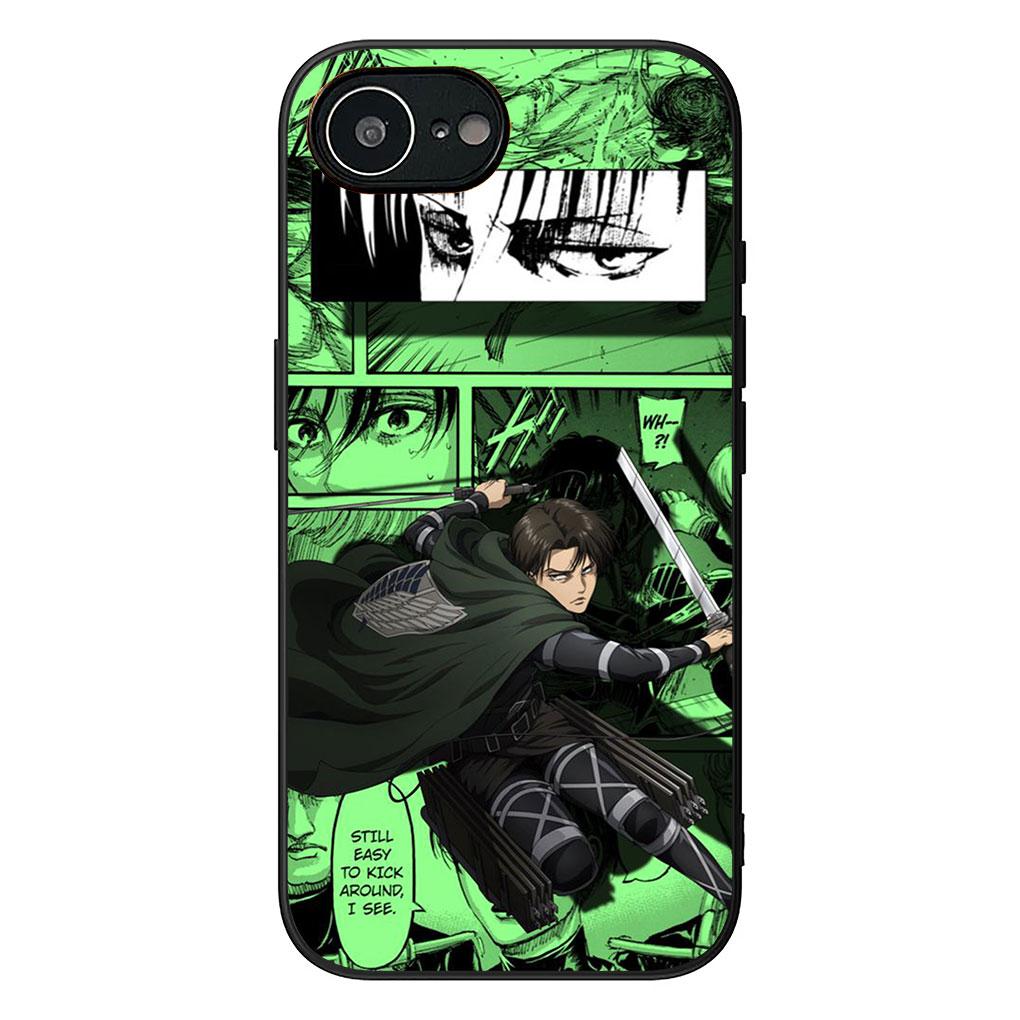 Soft Cover for Xiaomi Redmi Note 12 11 10 Pro 10A 10C 12C 14C A4 Note12 5G Coque Phone Case Attacks on titan