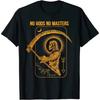Футболка No Gods No Masters Satanic Evil Baphomet Tarot Death Satan