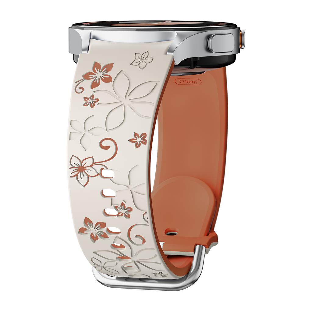 Спортивный ремешок для Samsung Galaxy Watch 7 6 5 4 44 мм 40 мм Watch FE 40 мм 6 Classic 43 мм 47 мм 4 Classic 46 мм 42 мм Силиконовый ремешок для Samsung Galaxy Watch 5