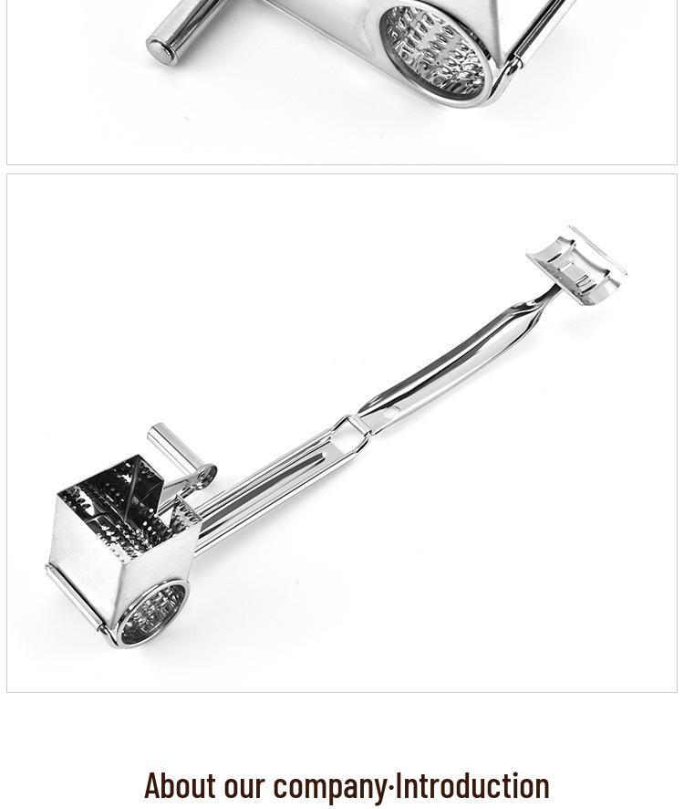 Ручная роторная терка для сыра из нержавеющей стали