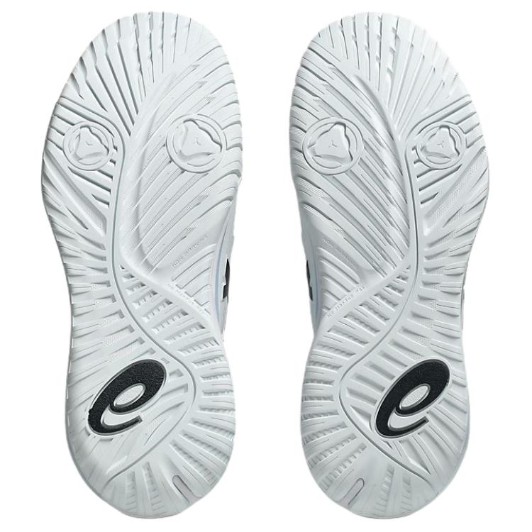 Asics GEL RESOLUTION X Устойчивые к истиранию Поддержка Низкие Теннисные Кроссовки Мужские Белый Черный 1041A487-100