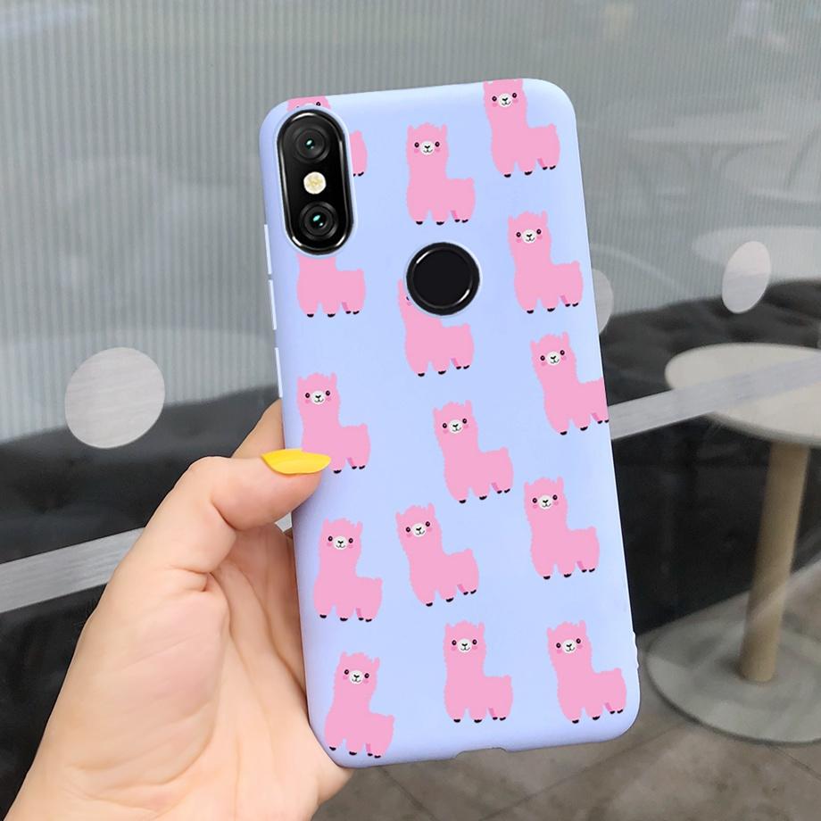 Чехол для Xiaomi Redmi 6 Pro Чехол Redmi Note 6 Pro Конфетный ТПУ Матовый Чехол Для Redmi Note 6 Pro Redmi6 6A Задняя крышка Силиконовый чехол