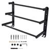 3 Tiers Bath Towel Bar Wall Mounted Bathroom Towel Hanger for Bathroom Kitchen Balcony Black