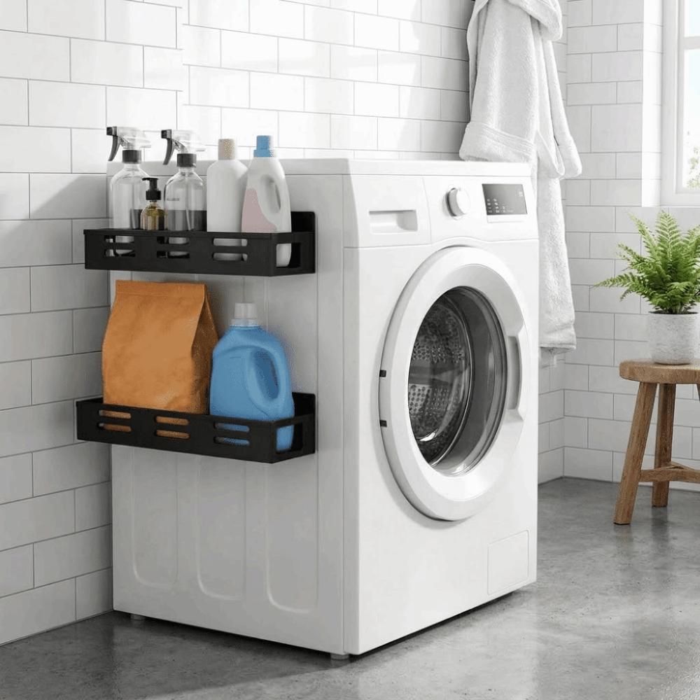 1/2PCS Large Capacity Refrigerator Magnetic Shelf Iron Refrigerator Organizer Living Room