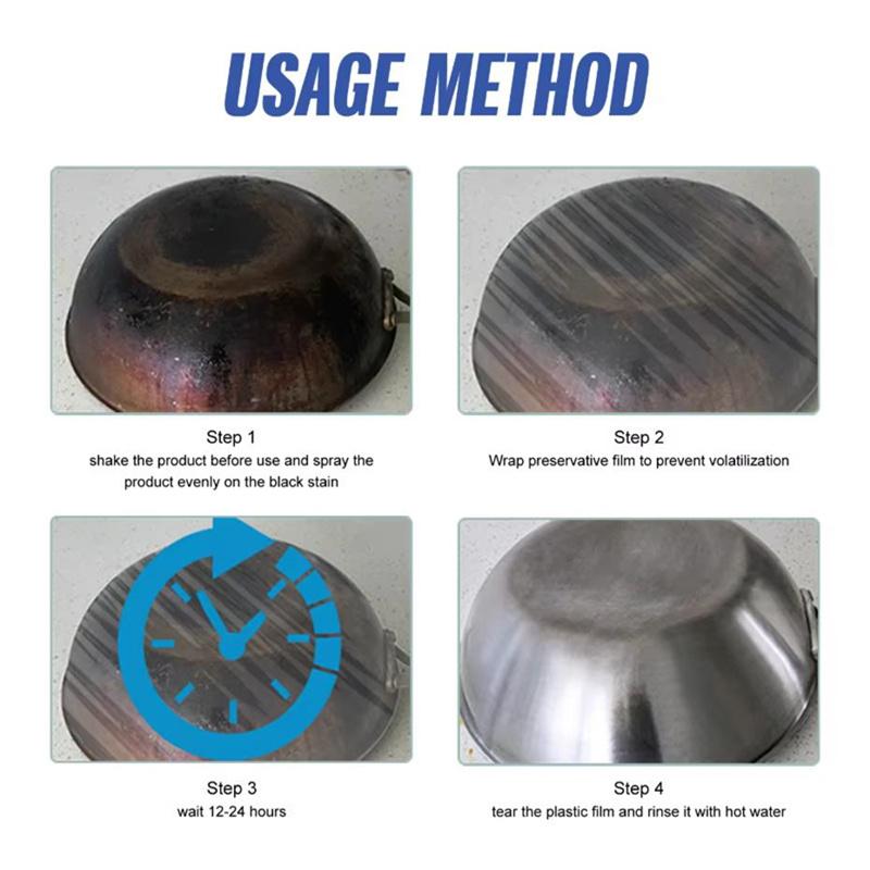 500ml Oil Stain Cleaner Powerful Kitchen Grease Cleaner Oil Cleaner Spray All Purpose Cleaner Remover