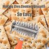 Stainless Steel Pizza Roller Puncher Effort-saving Berry Crusher Pizza Profile Puncher  Dough
