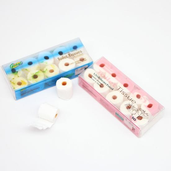 Миниатюрный кукольный домик, рулон туалетной бумаги, реалистичный мини-компактный съемный 1/12, миниатюры кукольного домика тонкой работы