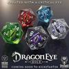 Ornaments Resin Crafts Party Toys Polyhedral Dragon Eye Dice Longan Dice Crystal