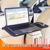 Compact Foldable Car Table: Rear Seat Dining, Study & Laptop Stand