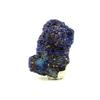 Pierres et Minéraux. Chessylite (Azurite). 42.5 ct. Chessy-les-Mines, France.