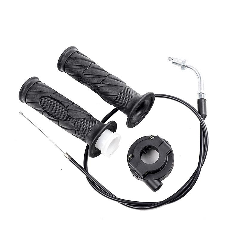 1 Комплект Набор Ручек Газа Мотоцикла С Тросиком Газа 22 мм 7/8" Для Квадроцикла Питбайка Мотокросса Скутера Gy6 50 куб. см - 150 куб. см