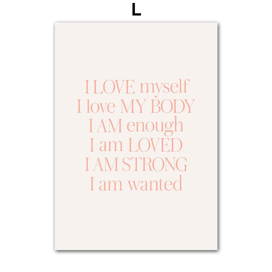 Spring Fresh Indie Pop Pink Green Flower Abstract Line Wall Art Canvas Painting Living Room Decor Poster And Print Wall Pictures