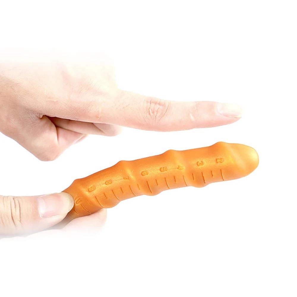 Длинный Глубокий Анальный Дилдо Массаж Простаты Пробка для Кишечника Секс-Игрушки для Женщин/Мужчин Мастурбатор Длинная Анальная Пробка Спиральная Анальная Пробка