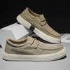 Canvas Shoes for Men Breathable Anti-Skid Summer Casual Board Shoes Versatile Canvas Work Trendy Shoes Man