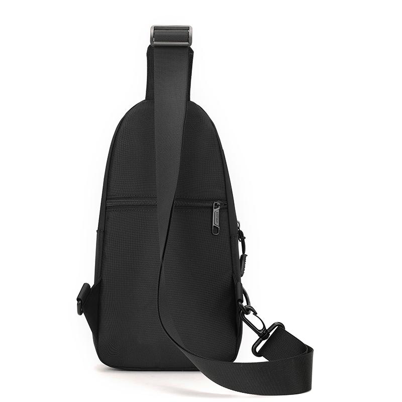 Men's Crossbody Bag Outdoor Riding Chest Bag Oxford Shoulder Bag