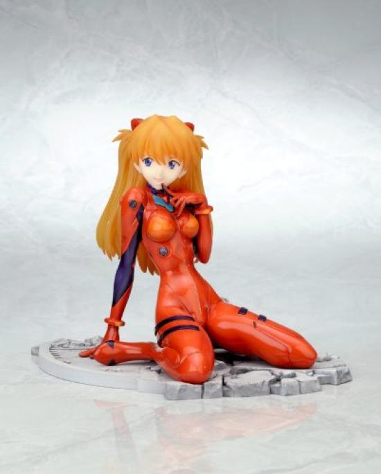 Kotobukiya Evangelion New Theatrical Version костюм Шикинами Аски Лэнгли масштаб ПВХ окрашенный готовый продукт ~Стиль вилки.~ 1/7