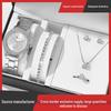 5-Piece Women's Versatile Quartz Wristwatch Set with Steel Band