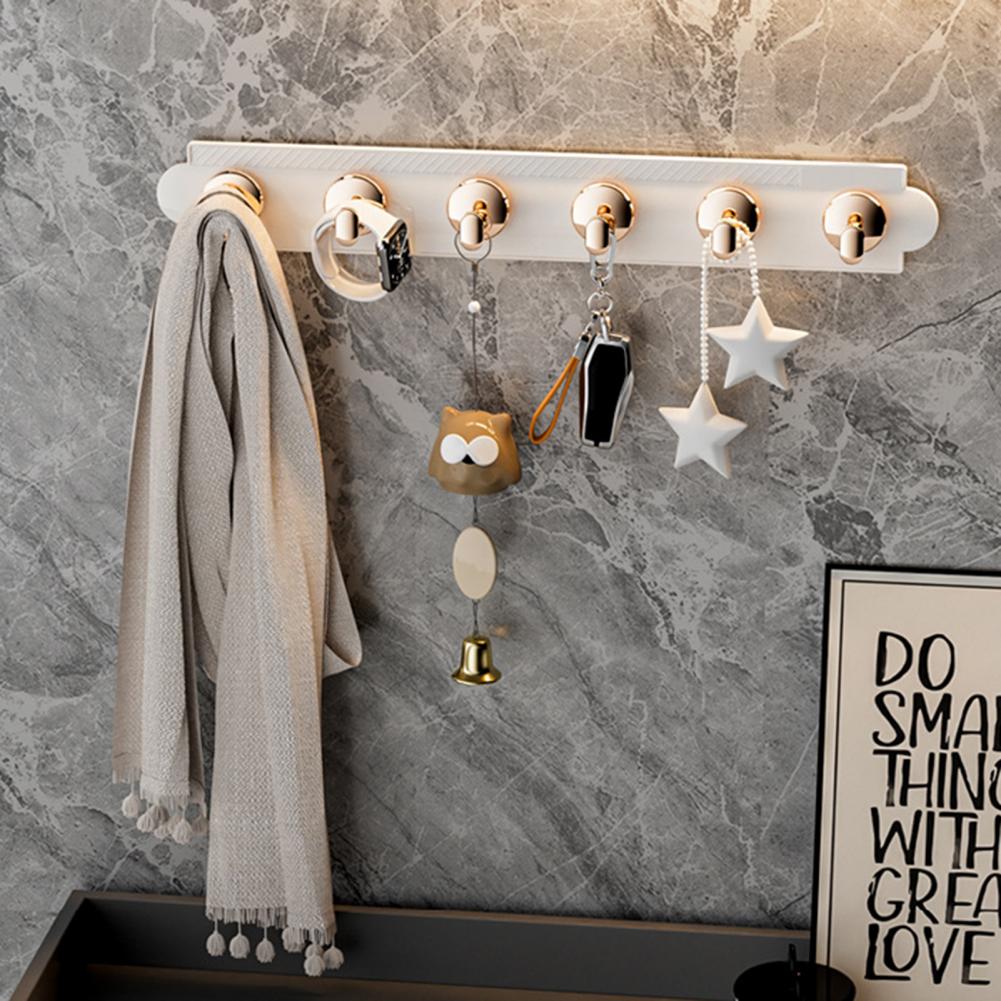 Прочный клейкий крючок Сверхпрочный настенный крючок Водонепроницаемый самоклеящийся крючок для полотенец в ванной комнате Сильный несущий настенный органайзер