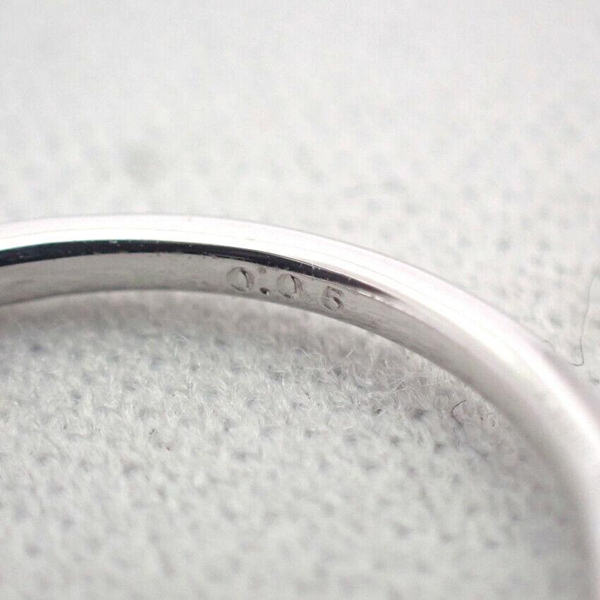 [New] K18WG Diamond Four-point Ring Size 7.5 [f3-6]